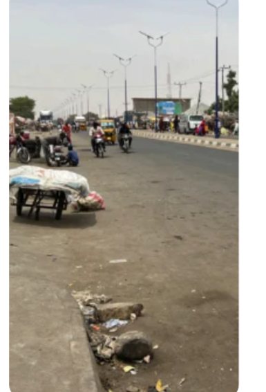 Street in Bauchi, Nigeria